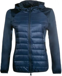 HKM Daunenjacke mit Kapuze für Damen in Blau Grösse XXL – Bild 1 von 1
