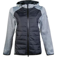 Produktbild von HKM Daunenjacke mit Kapuze für Damen in Grau Größe 2XS