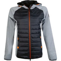 Produktbild von HKM Daunenjacke mit Kapuze für Damen in Grau Größe XS