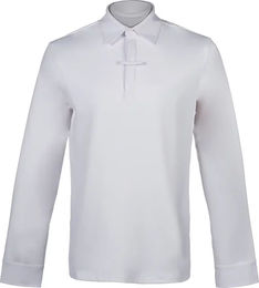 HKM Davie Turnier-Poloshirt Reitshirt für Herren in Weiß Größe M – Bild 1 von 1