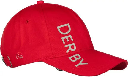 HKM Derby Baseball Kappe Unisex Rot – Bild 1 von 1