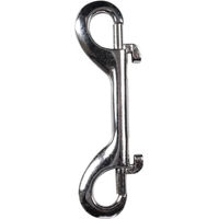 Produktbild von HKM Doppel-Snap Karabiner für Pferde aus Metall in Silber