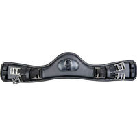 Produktbild von HKM Dressage Anatomic Ledersattelgurt Schwarz ohne Elastik