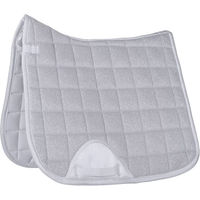 Produktbild von HKM Dressur Schabracke Glitter Mesh in Weiß und Silber aus Polyester