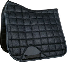 HKM Dressur Schabracke Glitter Mesh Schwarz für Pony – Bild 1 von 1