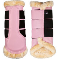 Produktbild von HKM Dressurgamaschen Comfort Premium für Shetty in Rosa aus Kunstleder