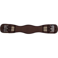 Produktbild von HKM Dressurreitgurt mit Memory Foam und Gummiband in Braun