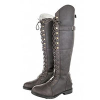 Produktbild von HKM Dublin Winter-2400 Reitstiefel aus Leder für Damen und Herren in Braun, Größe 41 EU