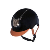 Produktbild von HKM Edinburgh Reithelm Unisex Schwarz Größe L