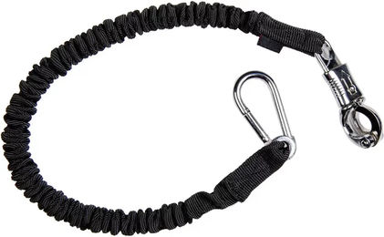 HKM Elastic Band Longierbedarf Gummi 60 cm Silber Schwarz – Bild 1 von 1