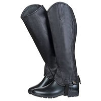 Produktbild von HKM Elastic Plain Reitstiefel Schwarz XL