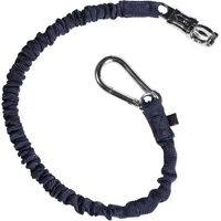 Produktbild von HKM Elastischer Anbindestrick aus Gummi, Blau/Silber, 90 cm