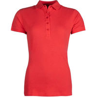 Produktbild von HKM Elisa Reitshirt Damen Rot Naturmaterial Größe S