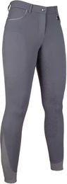 HKM Equilibrio Reithose Damen Full Grip Grau Größe 46 – Bild 1 von 1