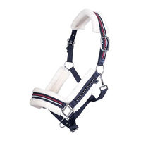 Produktbild von HKM Equine Sports Style Halfter für Ponys in Rot