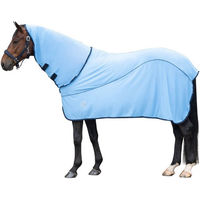 Produktbild von HKM EquineCarePro Kühldecke für Pferde aus Polyester in Türkis und Blau