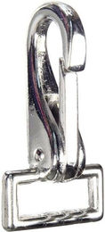 HKM Ersatzkarabiner für Pferdedecken aus Metall Silber 2er Set – Bild 1 von 2