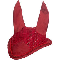 Produktbild von HKM Essentials Fliegenhaube für Warmblut in Rot