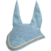 Produktbild von HKM Essentials Fliegenhaube mit Fliegenohren Hellblau Pony