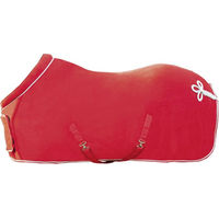 Produktbild von HKM Fleecedecke mit Kragen für Pferde in Rot 155 cm - 155 cm