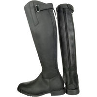 Produktbild von HKM Flex Country Reitstiefel Damen Unisex Gefüttert Schwarz Größe 38