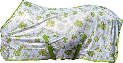 Produktbild von HKM Fliegendecke Flamingo Grün/Pink 165