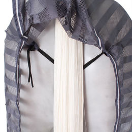 HKM Fliegendecke für Pferde aus Polyester in Blau Grau Bunt 135 – Bild 1 von 7