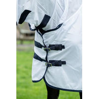 Produktbild von HKM Fliegendecke Lyon Pferdedecke mit festem Halsteil Weiß 155 cm