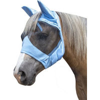 Produktbild von HKM Fliegenmaske High Professional Babyblau Größe L