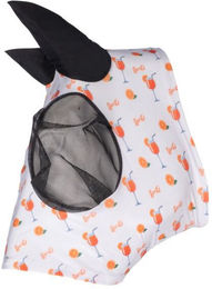 HKM Fliegenschutzmaske Splash für Vollblut aus Polyester in Orange Bunt – Bild 1 von 1