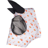 Produktbild von HKM Fliegenschutzmaske Splash für Vollblut aus Polyester in Orange Bunt