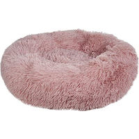 Produktbild von HKM Fluffy Hundebett aus Plüsch in Hellrosa 70cm x 25cm