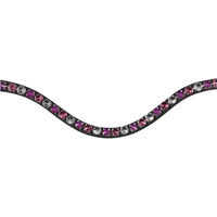 Produktbild von HKM Frontal Cherry Stirnriemen aus Leder in Rot Lila Bunt
