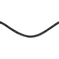 Produktbild von HKM Frontal Ella Leder Trense Schwarz für Vollblut
