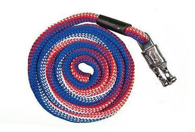 HKM Führstrick Aachen mit Panikverschluss 180 cm Mittelblau/Orange – Bild 1 von 1