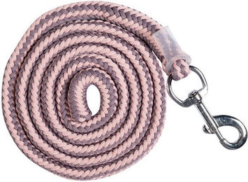 HKM Führstrick Catherine mit Karabinerhaken Mauve/Hellrosa 180 cm – Bild 1 von 1