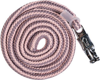 HKM Führstrick Catherine mit Panikhaken Mauve/Hellrosa 180 cm – Bild 1 von 1