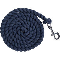 Produktbild von HKM Führstrick Cotton aus Baumwolle mit Karabinerhaken Dunkelblau 180 cm