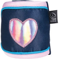 Produktbild von HKM Funny Horses Hearts Polobänder für Pferde aus Polyester in Blau und Bunt