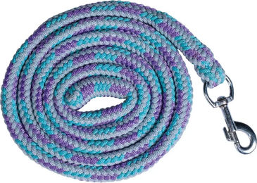 HKM Funny Horses Longierseil mit Karabinerhaken in Blau oder Bunt – Bild 1 von 1