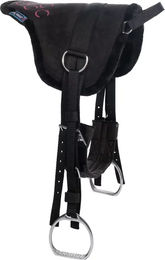 HKM Funny Horses Reitteppich für Pferde Schwarz 15,5 Zoll – Bild 1 von 1