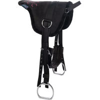 Produktbild von HKM Funny Horses Reitteppich für Pferde Schwarz 15,5 Zoll