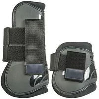 Produktbild von HKM Gamaschen für Pferde Vorderbeinschutz aus Neopren Schwarz 4er Set