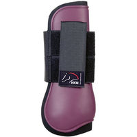 Produktbild von HKM Gamaschen Premium Beinschutz für Pferde Vorderbeine Weinrot Schwarz
