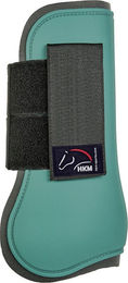 HKM Gamaschen Premium Beinschutz für Ponys in Petrol/Dunkelgrau – Bild 1 von 1