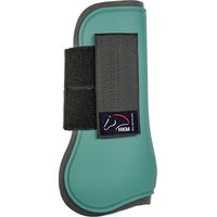 Produktbild von HKM Gamaschen Premium Beinschutz für Ponys in Petrol/Dunkelgrau
