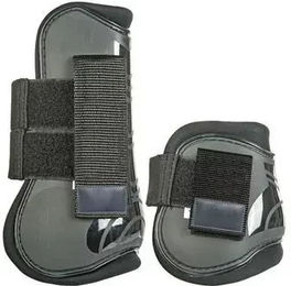 HKM Gamaschen Vorderbeinschutz für Pferde aus Neopren Schwarz 4er Set – Bild 1 von 1