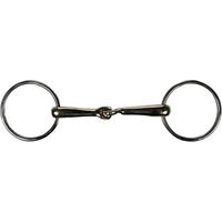 Produktbild von HKM Gebiss für Pferde mit hoher Krümmung aus Silbermessing 16 mm