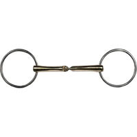 Produktbild von HKM Gebiss für Pferde mit weichem Kontakt aus Edelstahl 16 mm