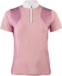 HKM Glam Turnierpolo Damen Reitshirt Rosa XS – Bild 1 von 1